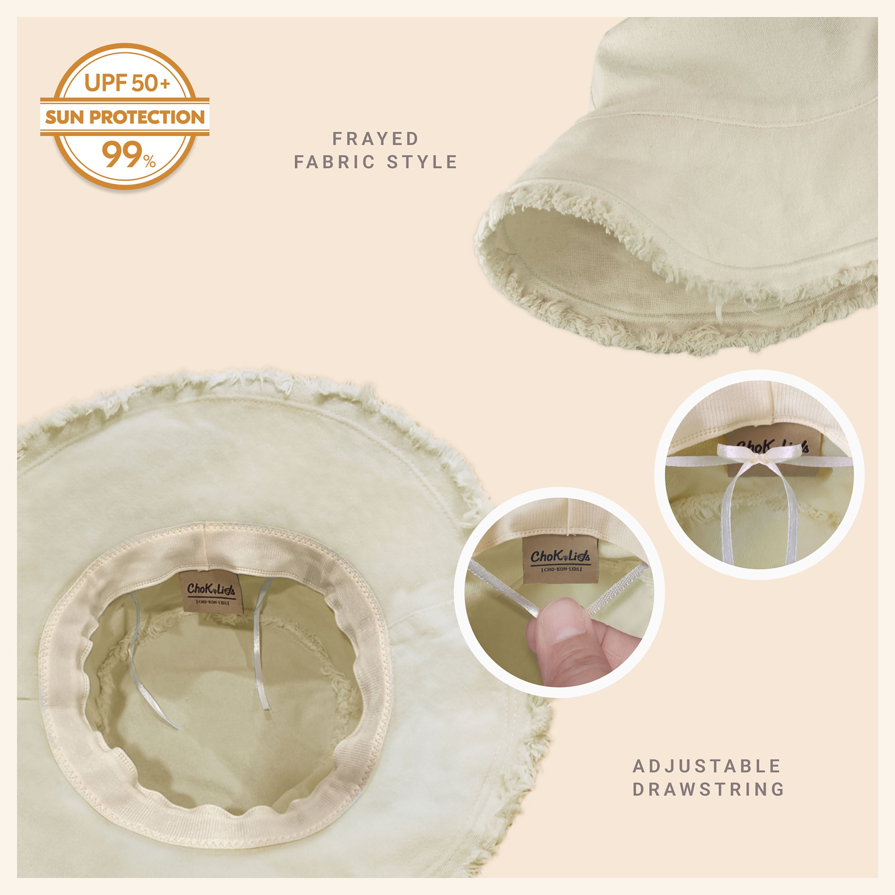 Frayed Bucket Hat